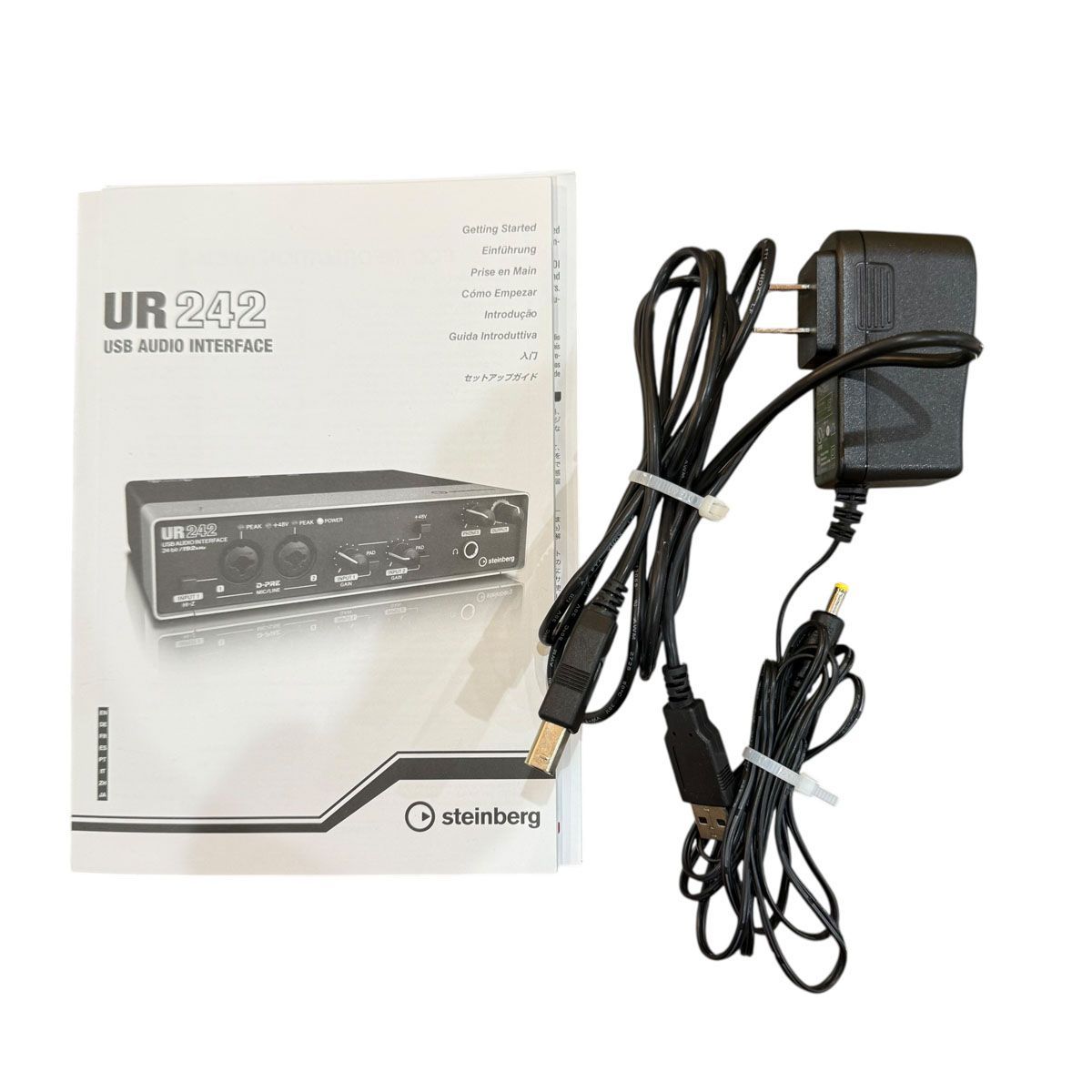 ◇steinberg◇スタインバーグ UR242 USBオーディオインターフェース CD