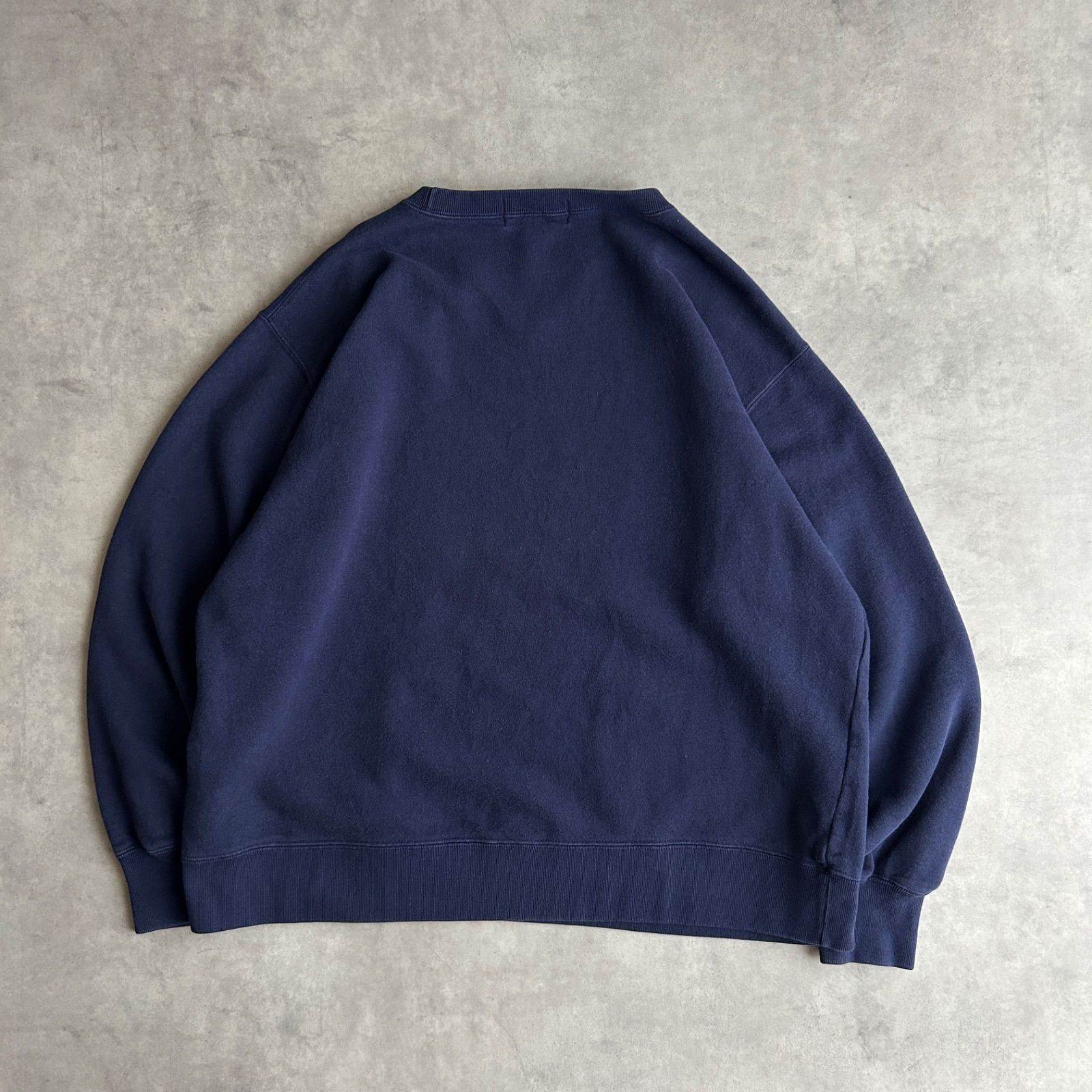 90s/RALPH LAUREN/POLO SPORT/スウェット/ネイビー/紺/XL/はめ込み前V 