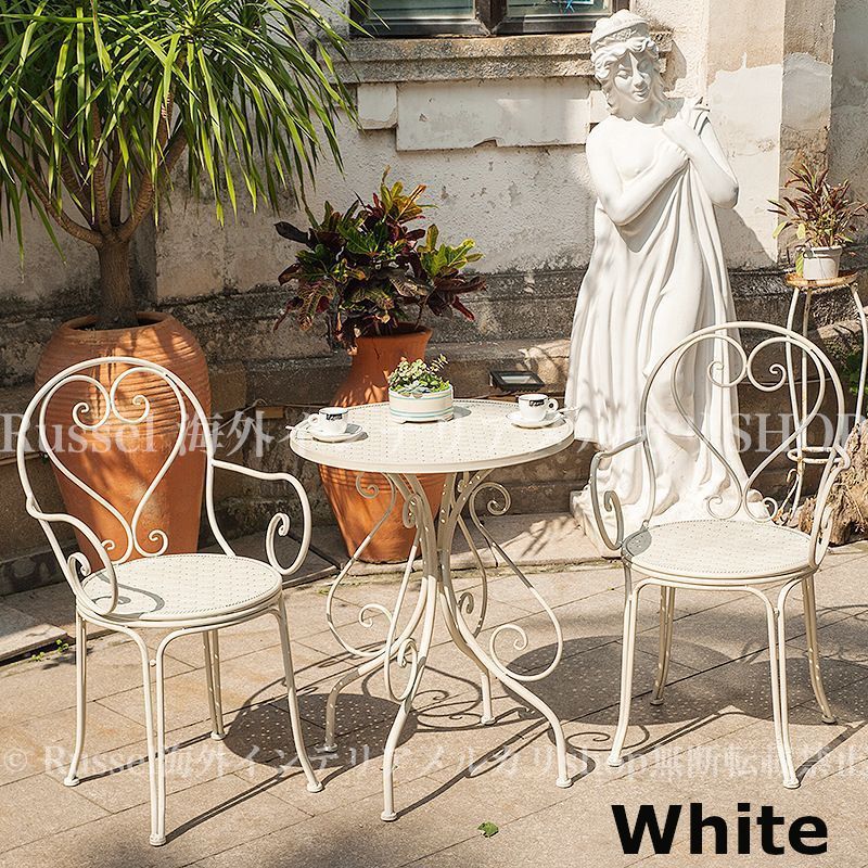 ガーデンテーブル 3点セット ガーデニングテーブル ガーデン