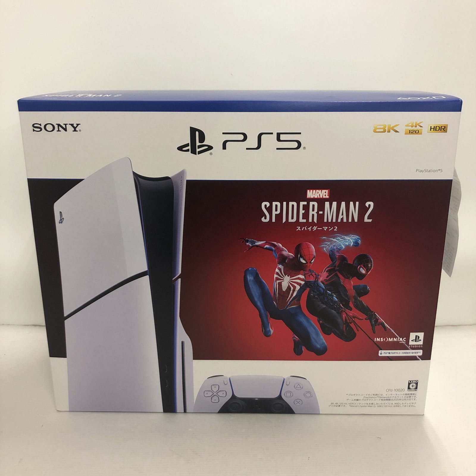 02m1697 SONY PlayStation 5 ”Marvel Spider-Man 2” 同梱版 CFIJ-10020 