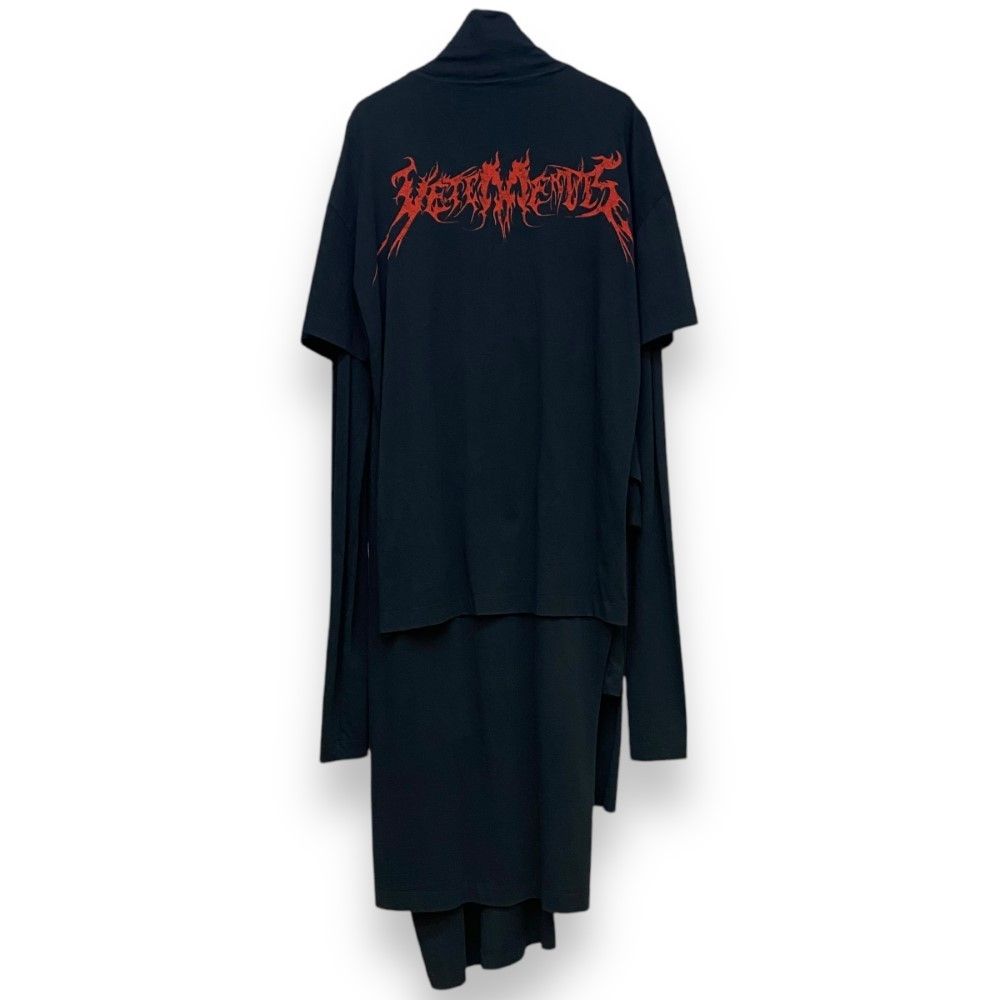 vetements レイヤードカットソー VETEMENTS 16AW スカルレイヤードカットソー WF17DR4 XS - メルカリ