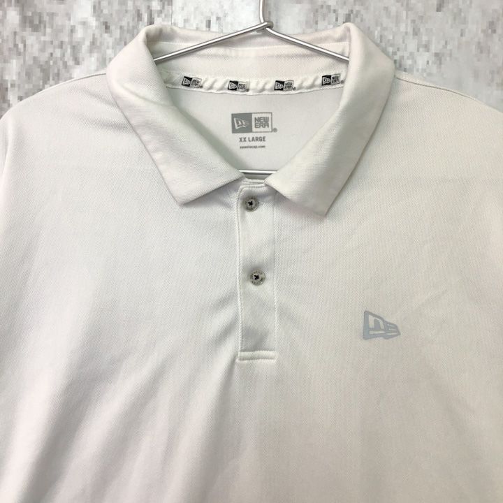 NEW ERA ニューエラ GF POLO DOT ポロシャツ ホワイト XX LARGE