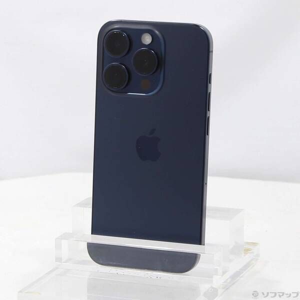 販促キング 〔中古品〕 iPhone15 Pro 256GB ブルーチタニウム MTUG3J
