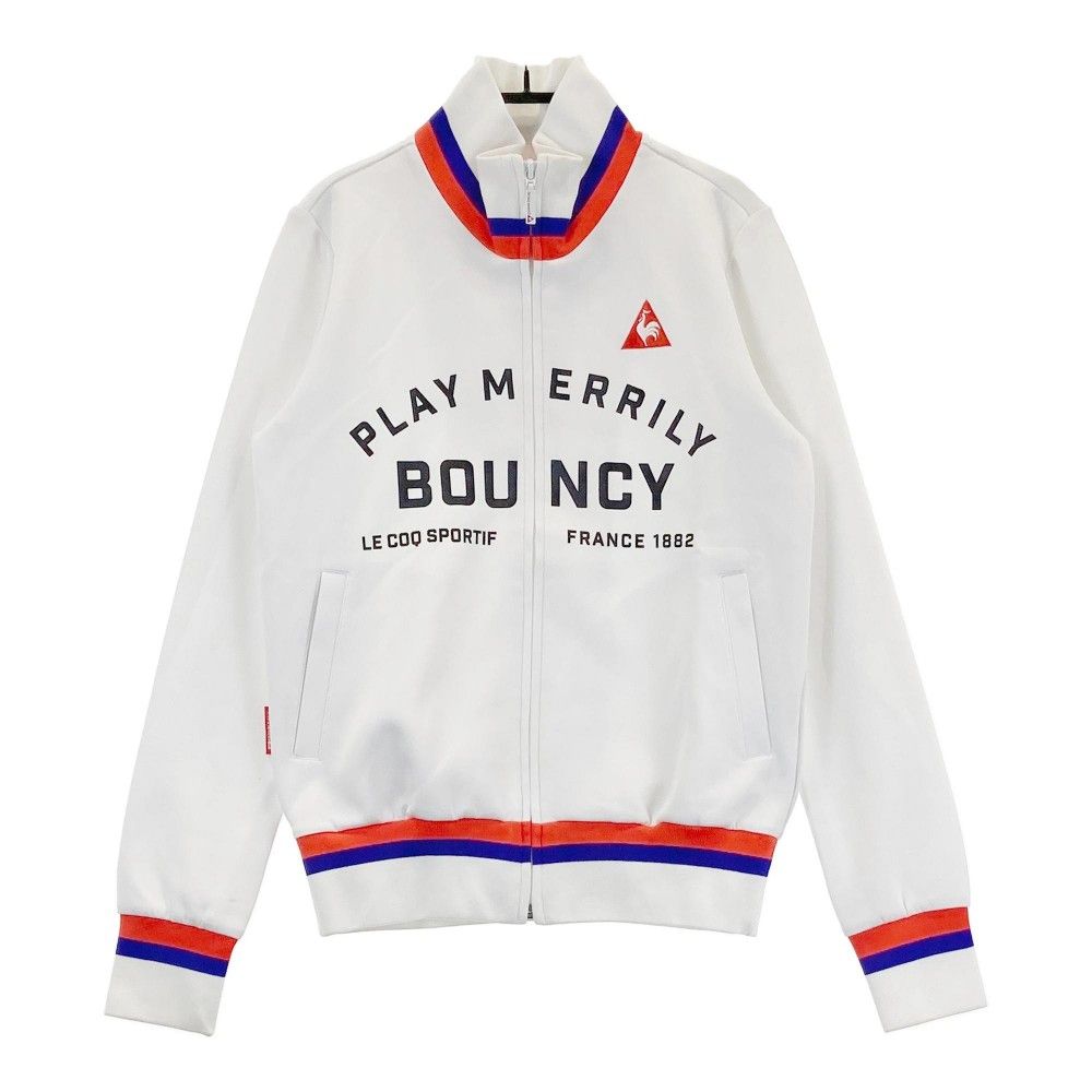 サイズ：S LE COQ GOLF ルコックゴルフ 長袖ジャケット ホワイト系