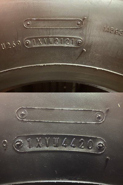 札幌発 引取OK DUNLOP SP 330K 225/80R17.5 123/122L 17.5インチ  