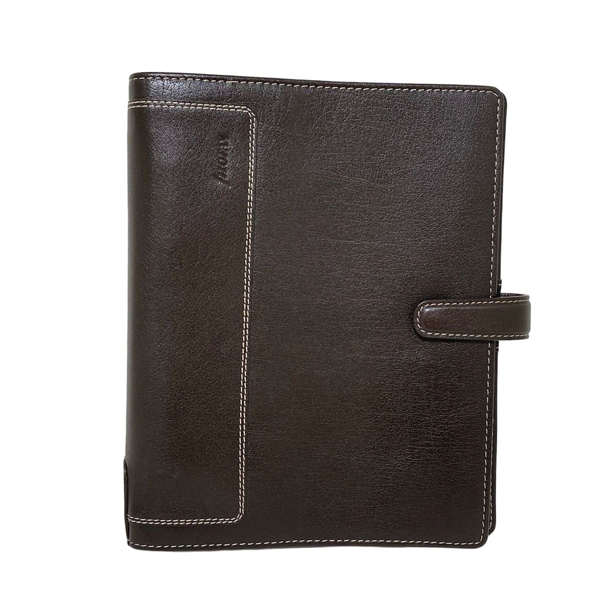 Filofax ファイロファックス 手帳 - ダークブラウン A5 レザー