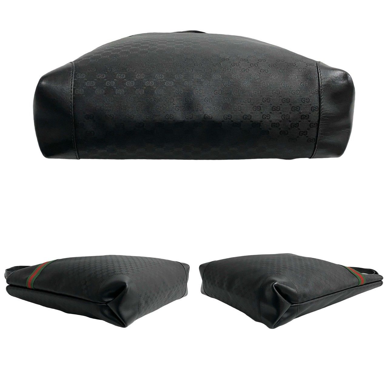 極 美品 GUCCI グッチ オールドグッチ ヴィンテージ シェリーライン GG  