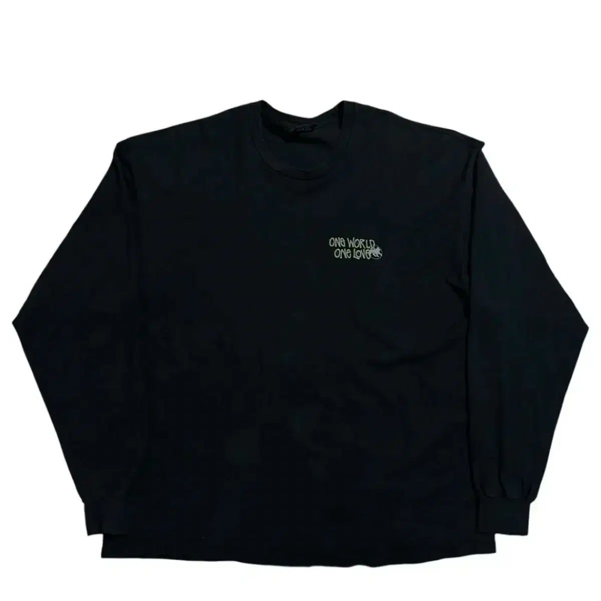 STUSSY ステューシー 1 つの世界 ワン ラブ ロングスリーブ 2XL