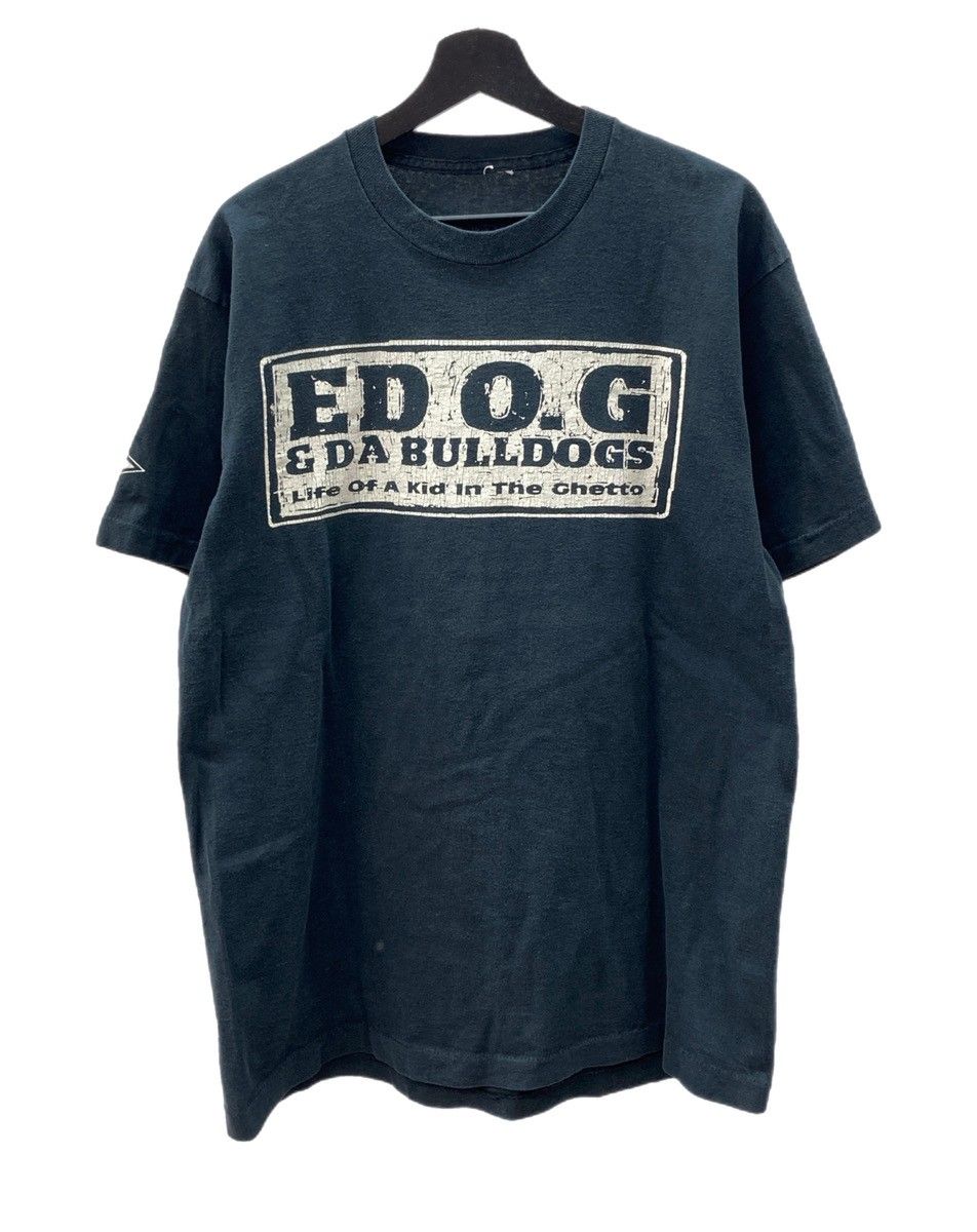 【最安値，新作】 バンド band 90's 90年代 Ed O.G u0026 Da Bulldogs エド・オージー ラップ ヒップホップ RAP-T Hip-Hop 黒 サイズ不明 Tシャツ プリント ブラック 104MT-1232 Tシャツ