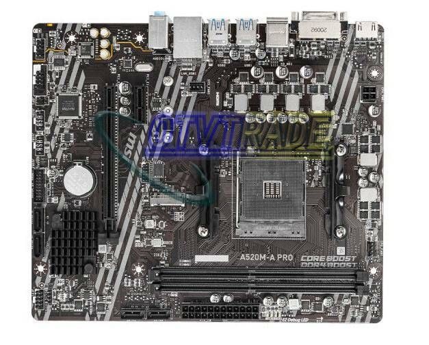 MSI A520M-A PRO AM4 AMD Micro-ATX マザーボード