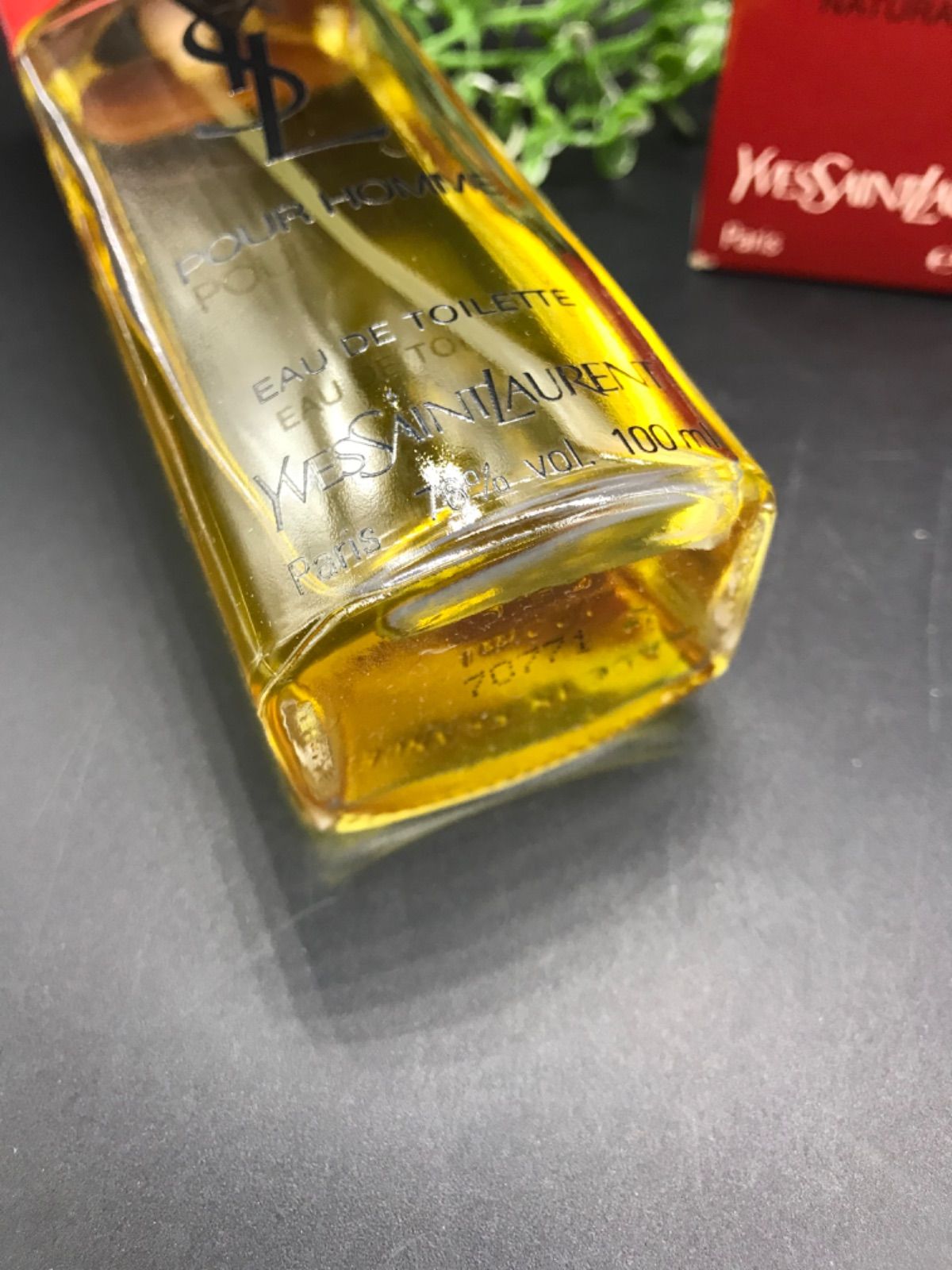 希少！ YVESAITLAURENT POUR HOMME イヴサンローラン プールオム EDT 
