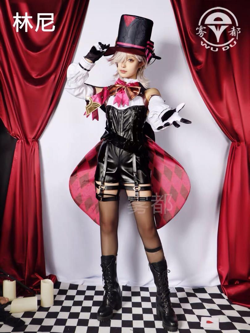 原神 リネ 双子 コスプレ衣装 ウィッグ 靴追加可