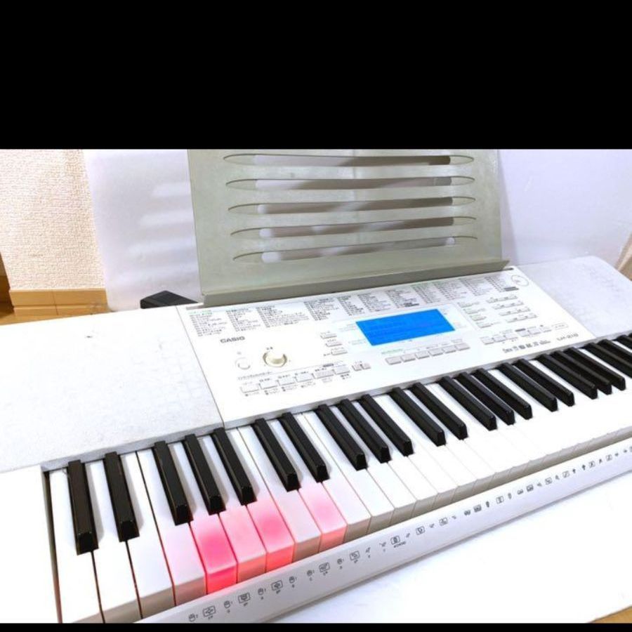 カシオ 電子ピアノ キーボード ナビゲーション機能: 光鍵盤機能 Lk-218 