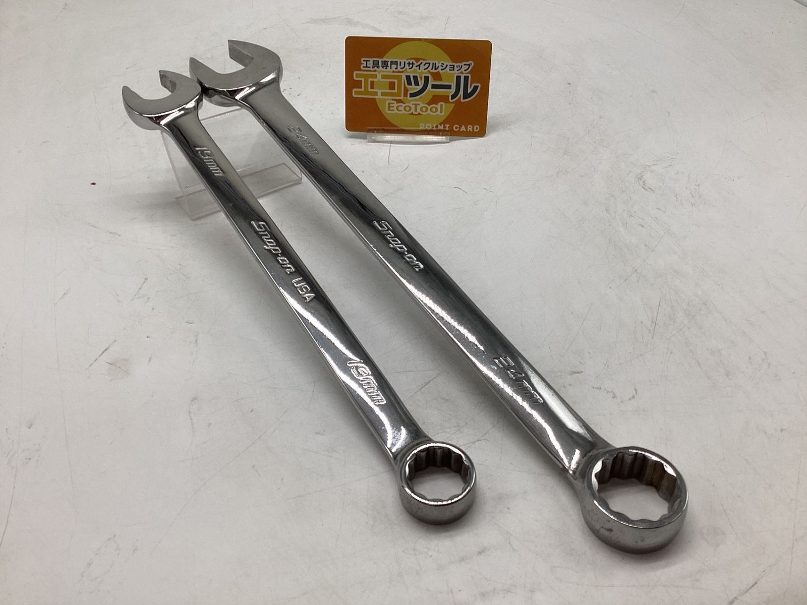 品 Snap-on|スナップオン コンビネーションレンチ SOEXM19 OEXM240B 2本セット ITWPV6QCGVVA エコツール豊田インター店 M02