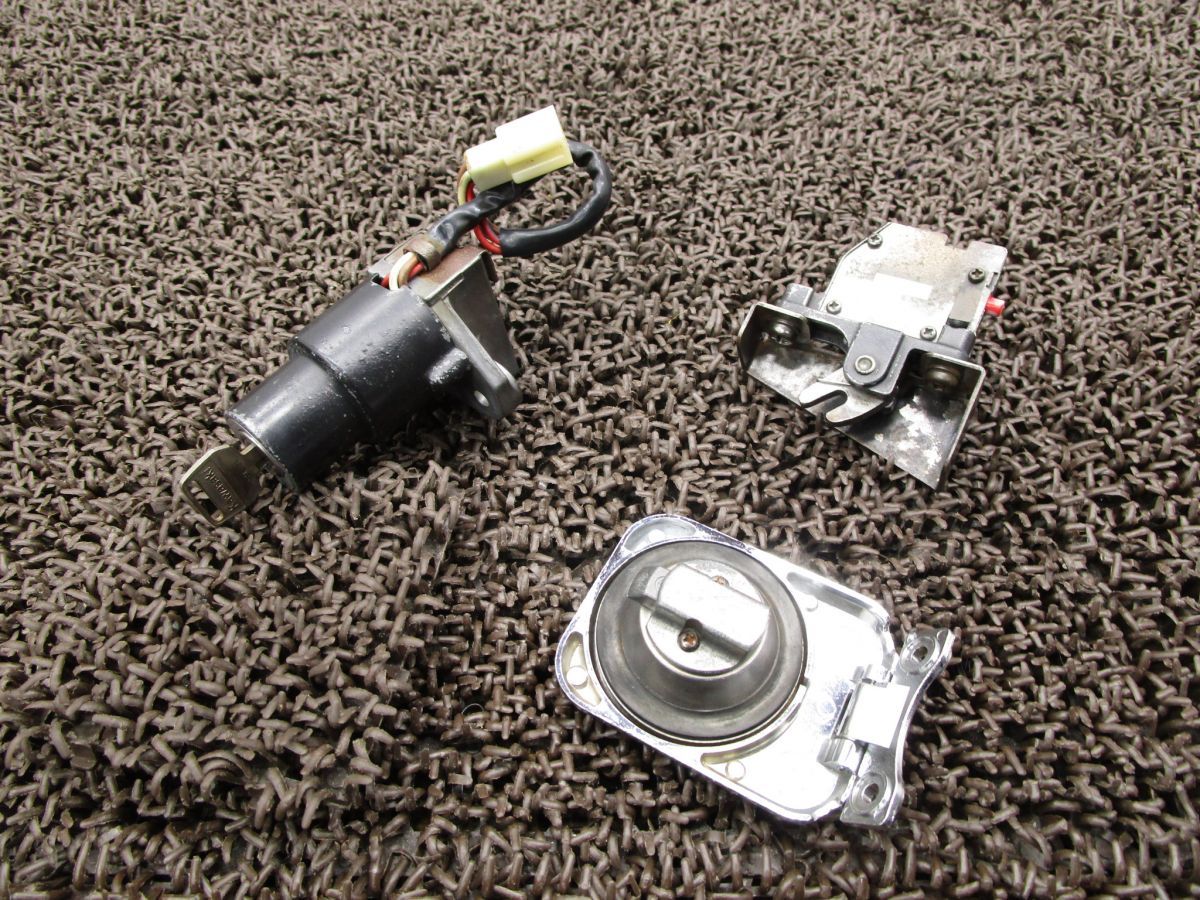 Z250LTD メインキーセット ●A7123 タンクキャップ KZ250G カワサキ KZ250RE キャブ車