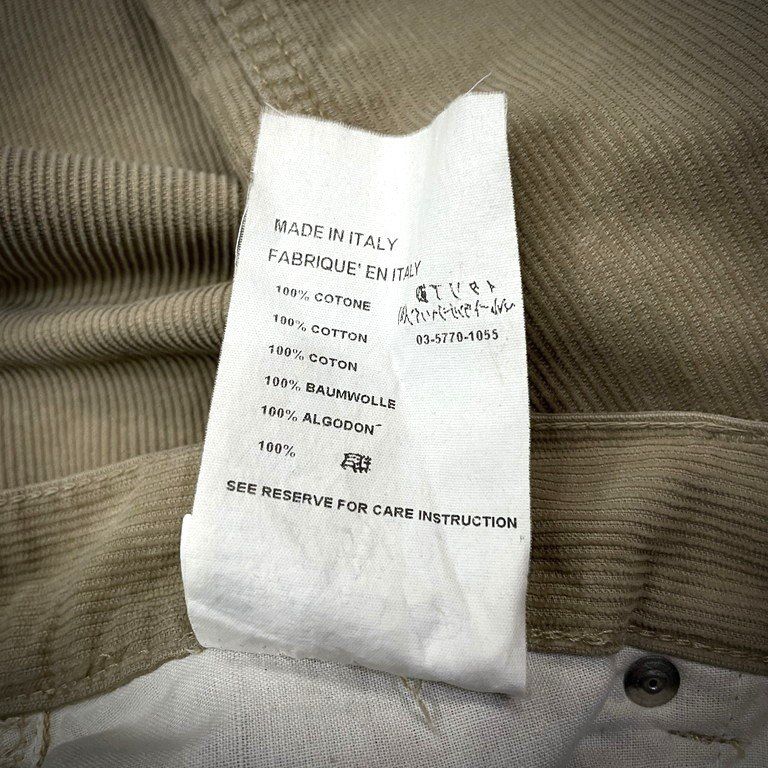 HELMUT LANG VINTAGE CORDUROY CLASSIC 5 POCKET ヴィンテージ