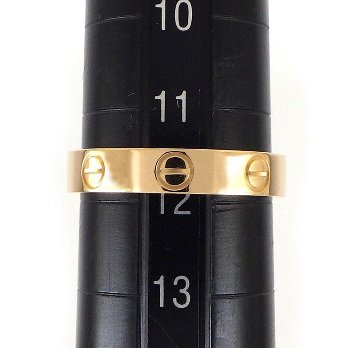カルティエ Cartier リング ラブ ウェディング B4085252 ミニラブ K18PG 12号 / #52 【中古】 カルティエ ミニ ラブリング B4085052 | ジュエリー・ブランド腕時計専門店 通販サイト ベティーロード
