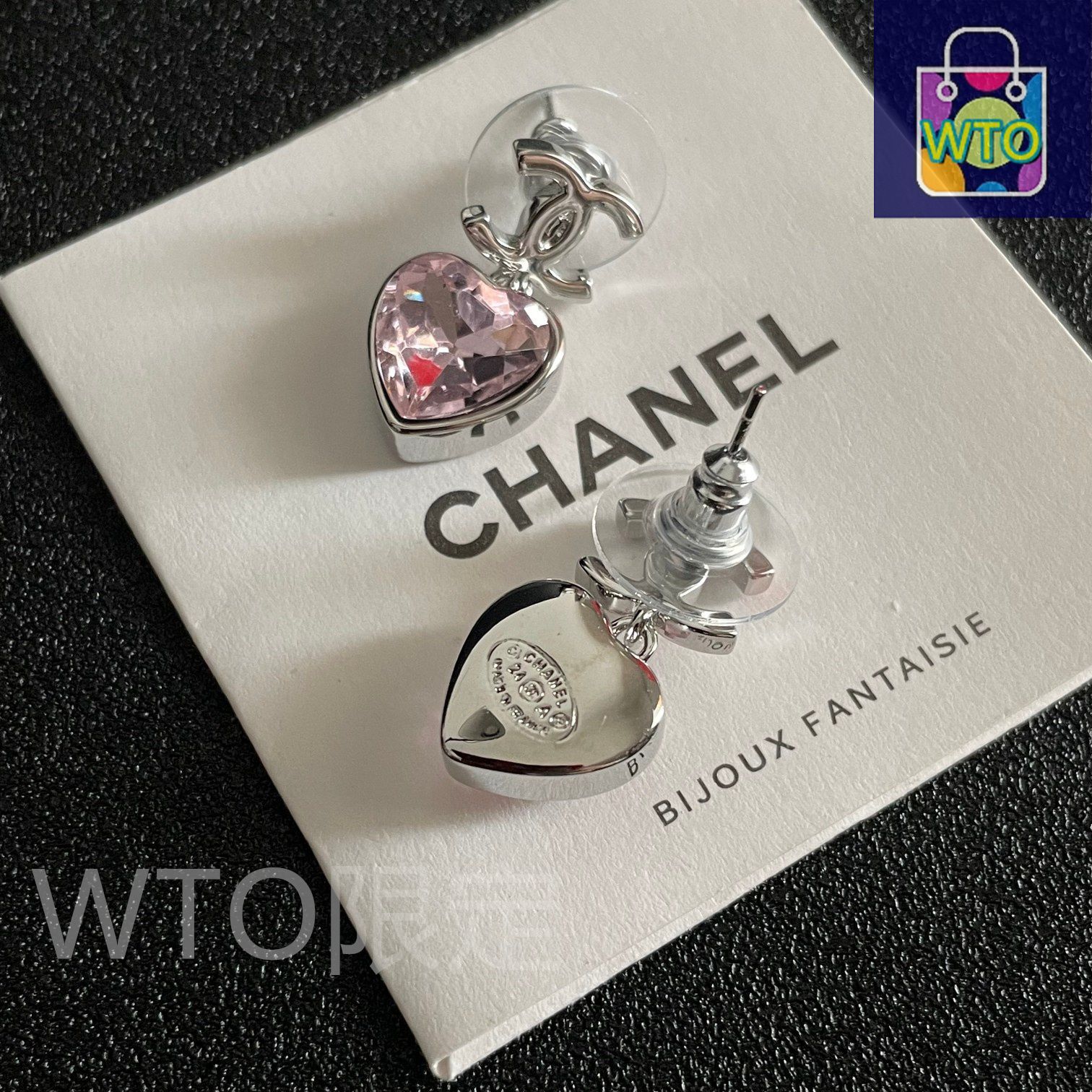 CHANEL ピアス　ヴィンテージ 今日WTO】Chanel ヴィンテージ アルファベットピアス 送料無料で