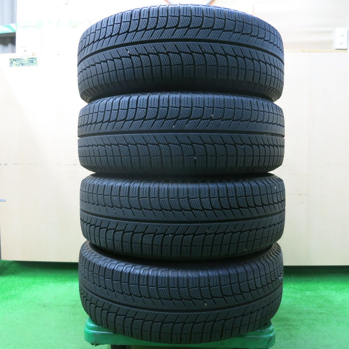送料無料*バリ溝！19年！キレイ！9分☆スタッドレス 225/65R17 