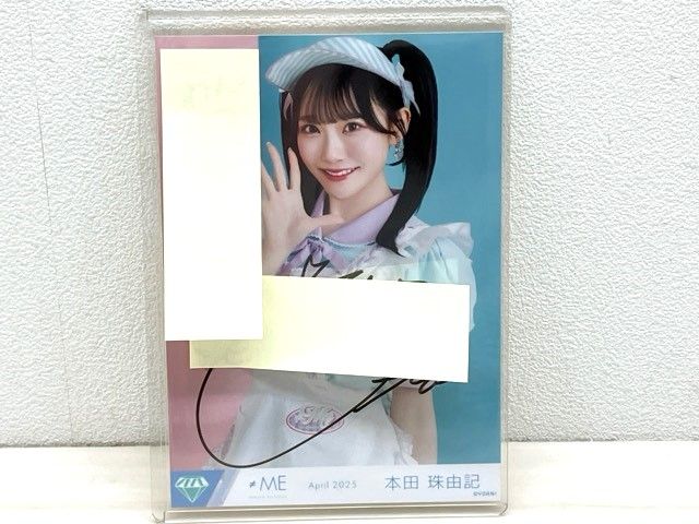 MEノイミー 本田珠由記 イコノイジョイ2025 ダイナー衣装 直筆サイン入り生写真 コンプセット F5543-007 143 AR_KOOLFOOD_TN