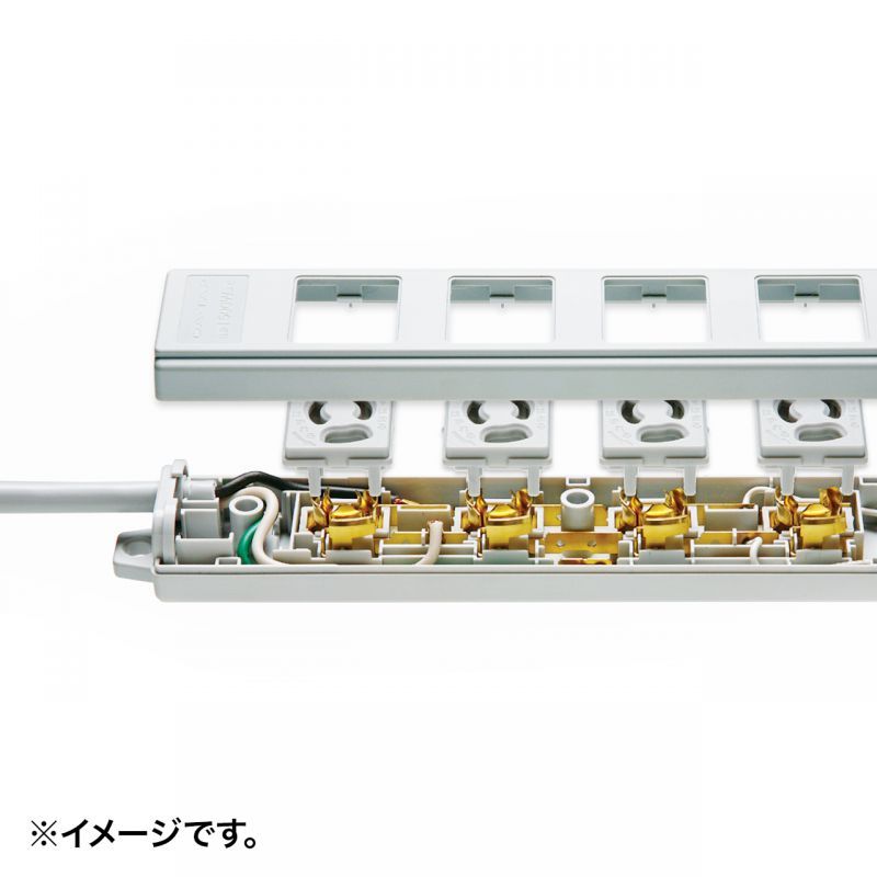 まとめ買い）サンワサプライ 電源タップ 3P 7個口 5m TAP-F37-5R 【×3