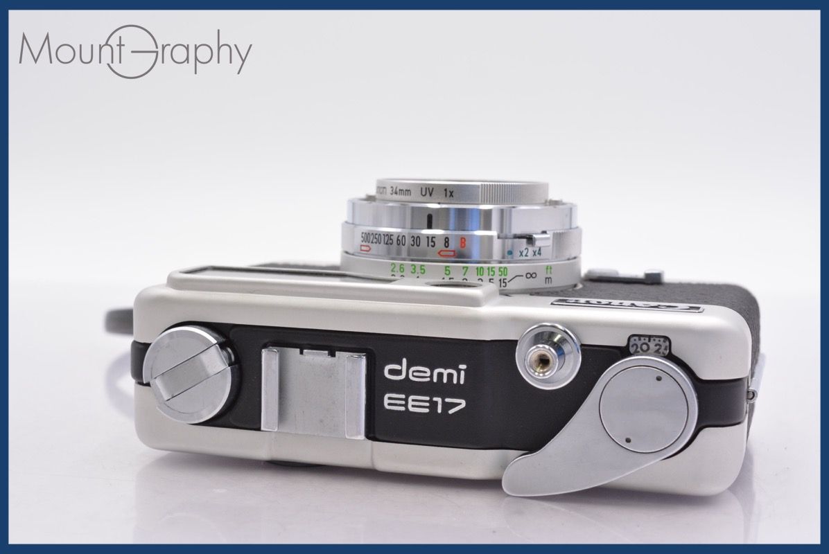 ☆良品☆ キヤノン Canon demi EE17 30mm F1.7 前キャップ&レンズ