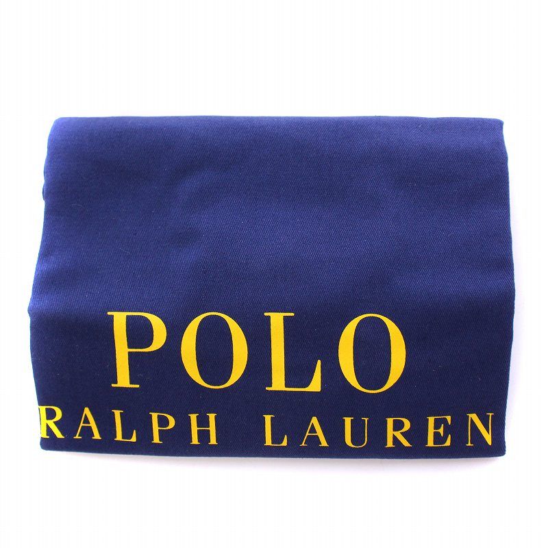 未使用品 ポロ ラルフローレン POLO RALPH LAUREN カーフスキン