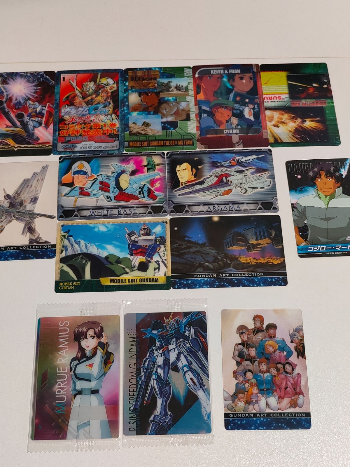 kc43 ガンダム ウエハース 未開封 森永 カード アート