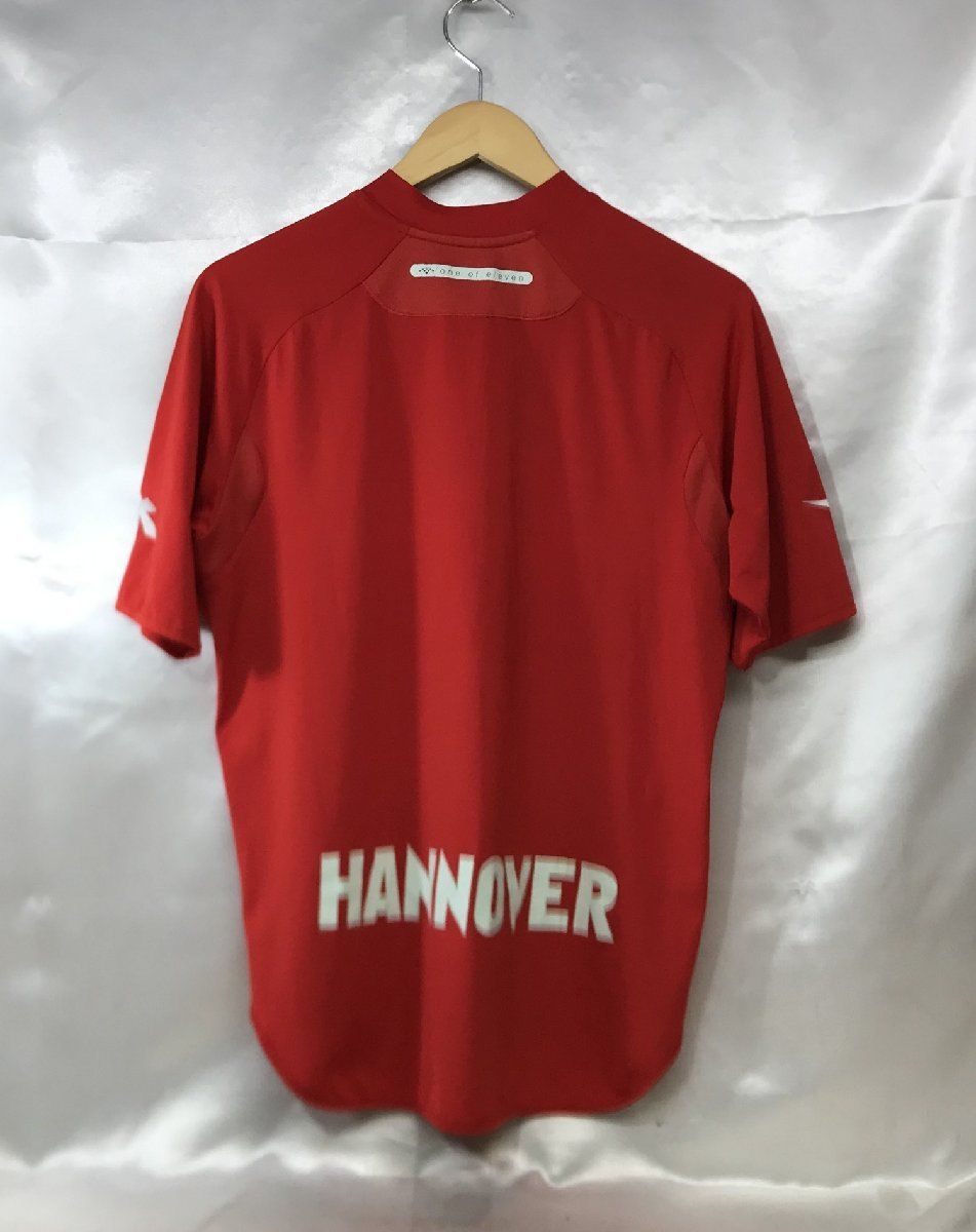 DIADORA - DIADORA ディアドラ HANNOVER ハノーファー 96 ユニフォーム サッカーウェア サイズM レッド DIADORA ディアドラ HANNOVER ハノーファー 96 ユニフォーム