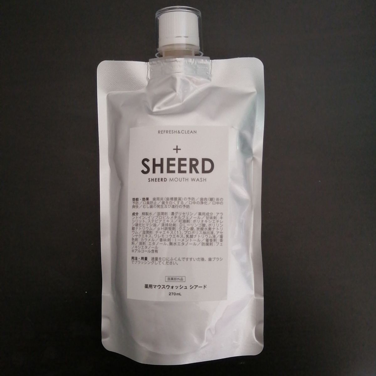 SHEERD 薬用マウスウォッシュ シアード 270mL - メルカリ