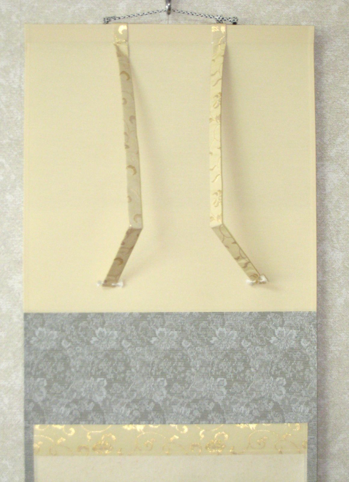 真筆】茶掛け 閑坐聴松風◇大徳寺 塔頭興臨院 住職 福代祥道 共箱