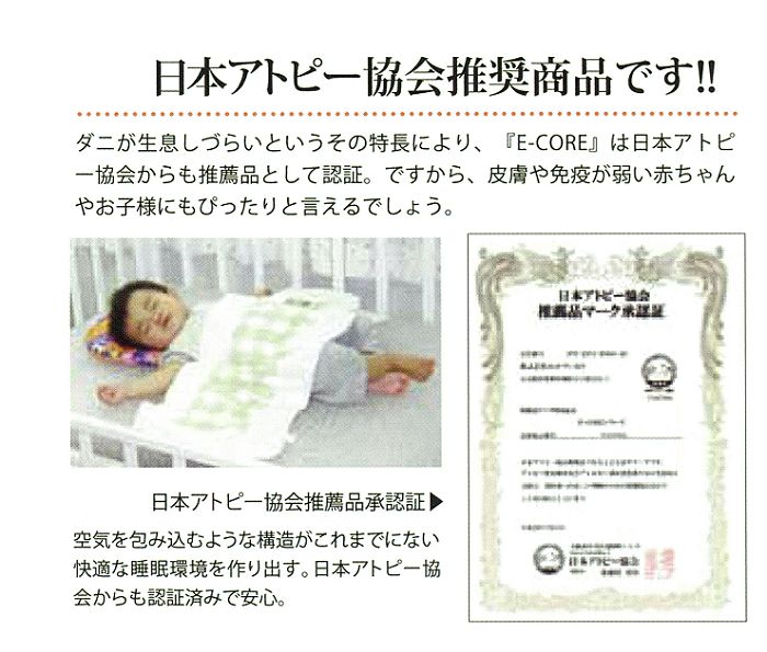 E-COREベビー三つ折り 夏冬兼用リバーシブルカバー付き - ハートフル