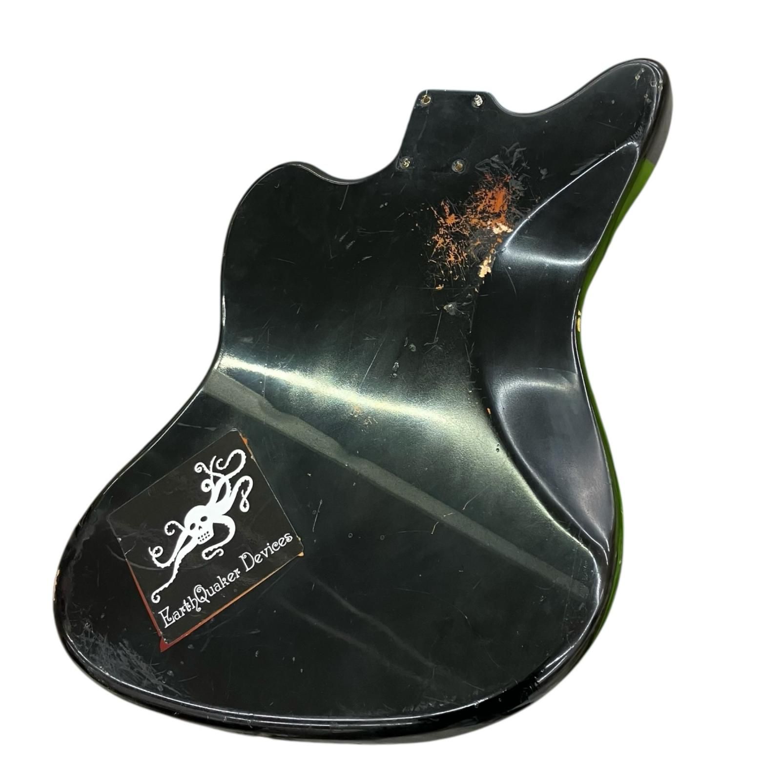 小説 186000 ジャンク品 Fender フェンダー エレキギター ストラトキャスター ブラック ホワイト 特殊な