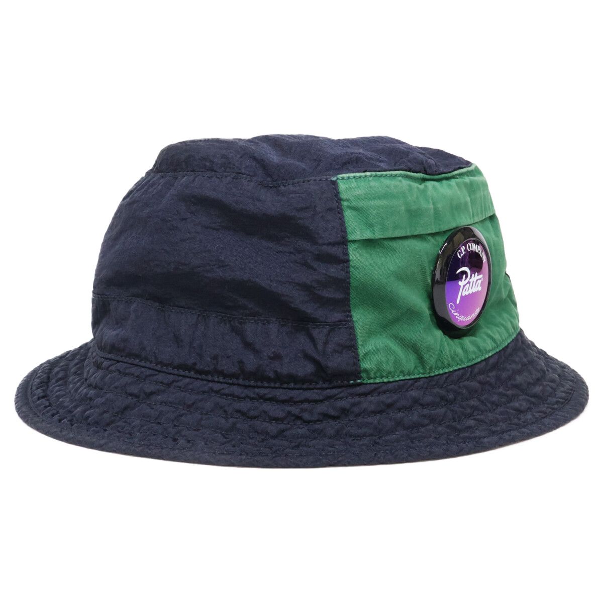 C.P.COMPANY シーピーカンパニー x Patta パタ 11CMAC336A 005709G M.T.t.N HAT ナイロン バケットハット
