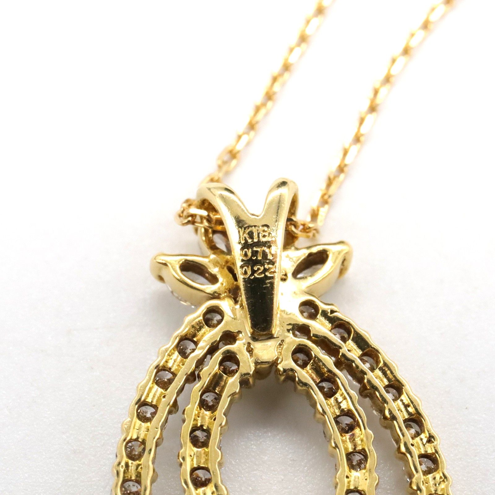 ジュエリー JEWELRY ネックレス ダイヤモンド ネックレス ﾀﾞｲﾔ 4.2g 首  