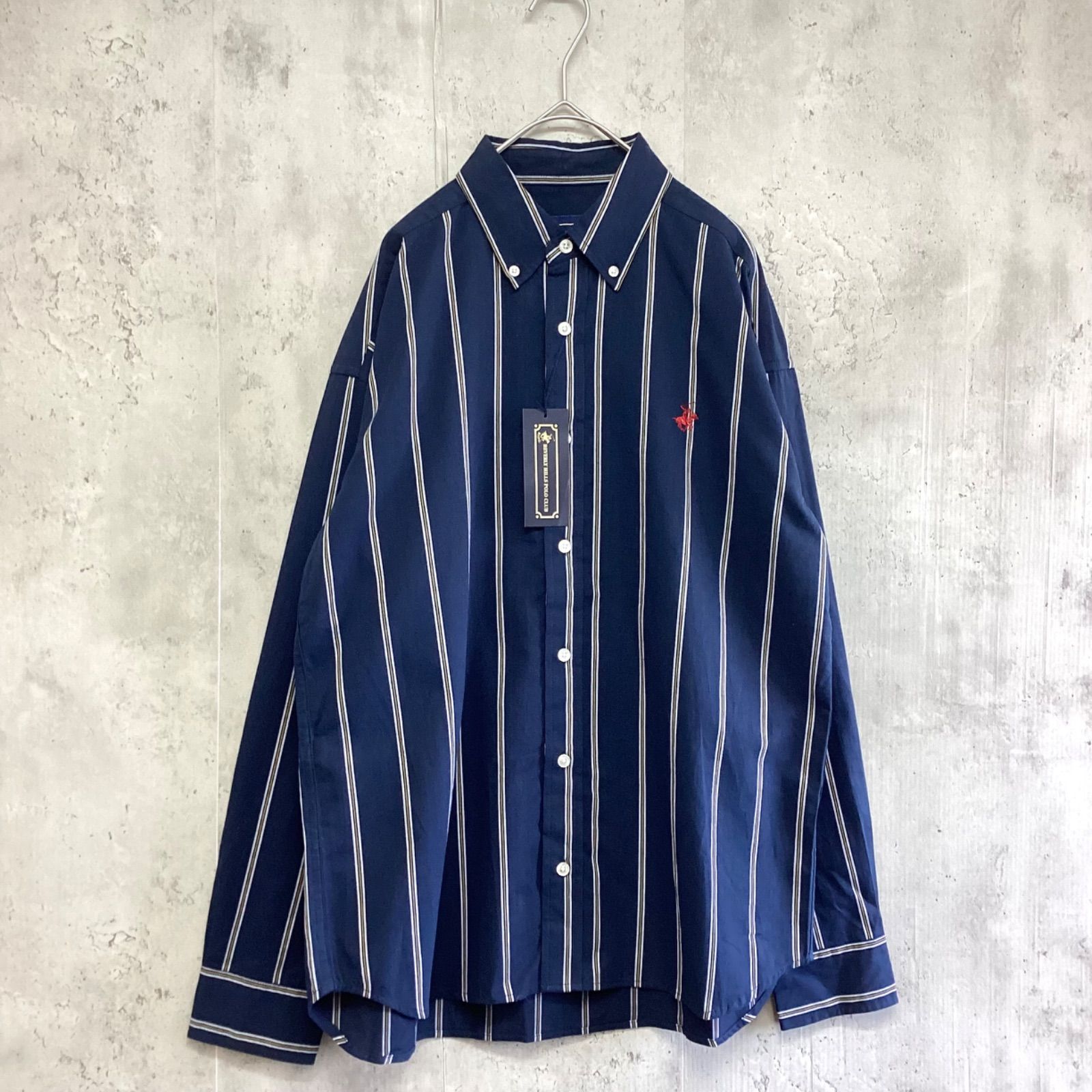 ダウンベスト スタンドカラー ビバリーヒルズ ポロクラブ ブルー系 LL