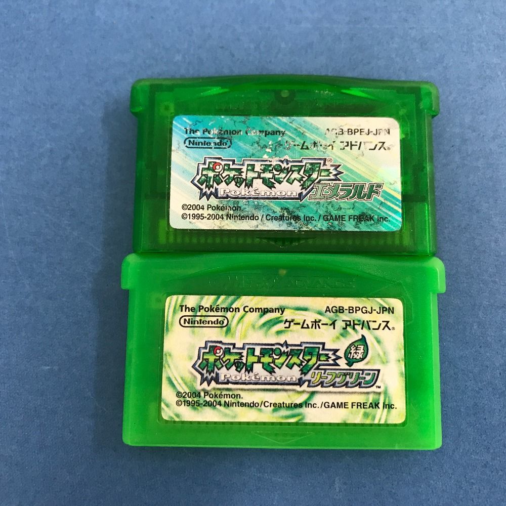 02w03109 ゲームボーイアドバンス ソフトのみ2本セット 