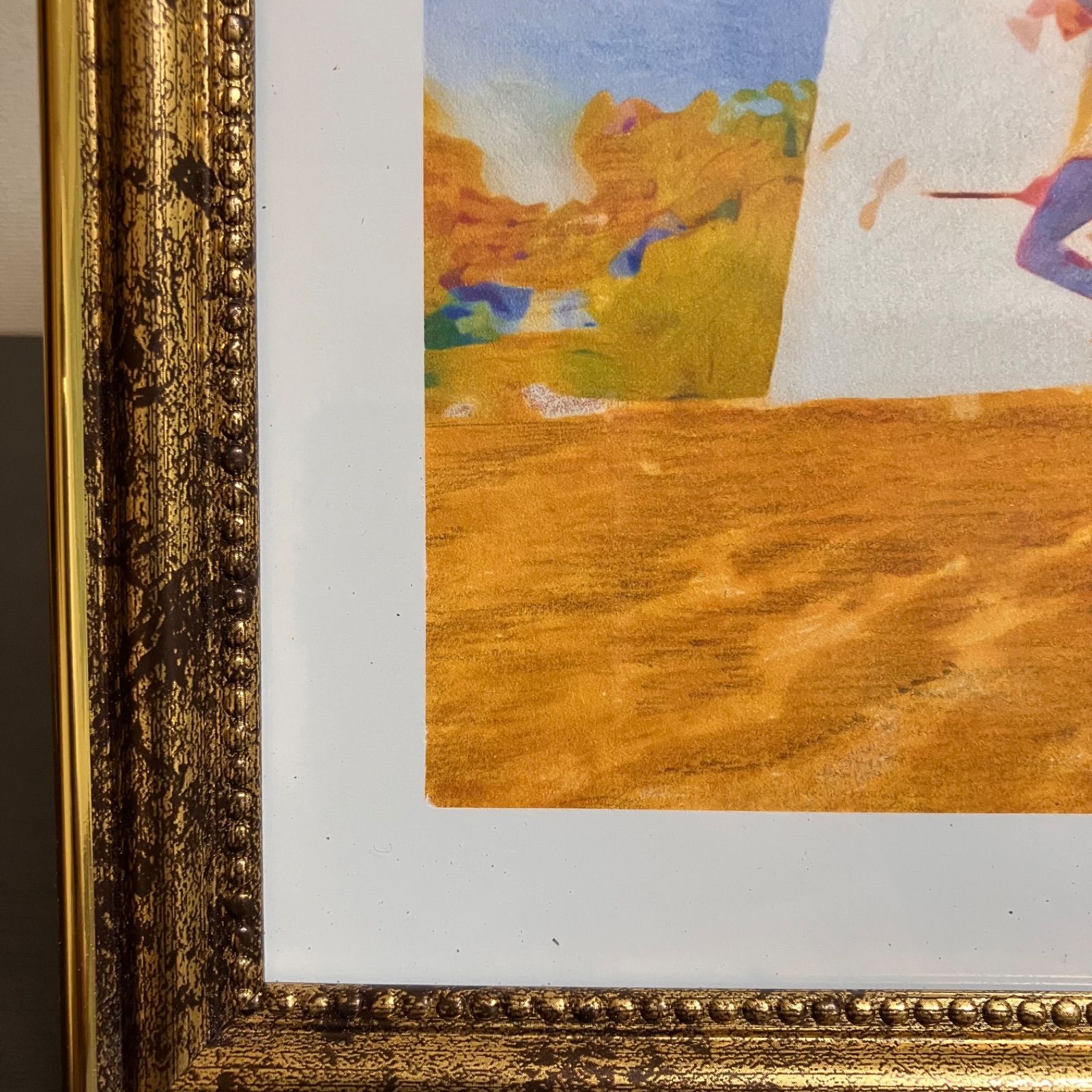 ジブリアート12 魔女の宅急便より「太陽の風車」額装品 額縁寸法 32.7