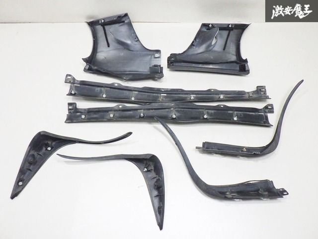 M*N様 JZA80スープラ　純正サイド　　スカート・ダクト前・後 スープラ JZA80 純正 サイドダクト パネル 左 SUPRA トヨタ 倉庫整理品