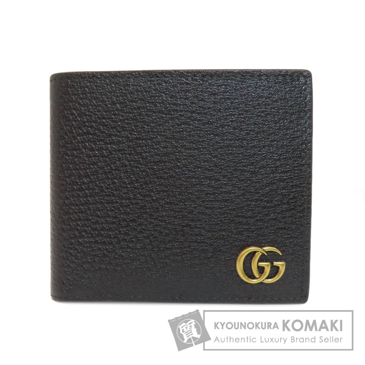 GUCCI グッチ 428725 GGマーモント 二つ折り財布 小銭入れあり レザー レディース