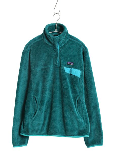 なクーポン配布中! パタゴニア リツール スナップT プルオーバー ジャケット レディース М | 古着 13年製 フリース アウトドア ブルゾン ハイネック シンプル