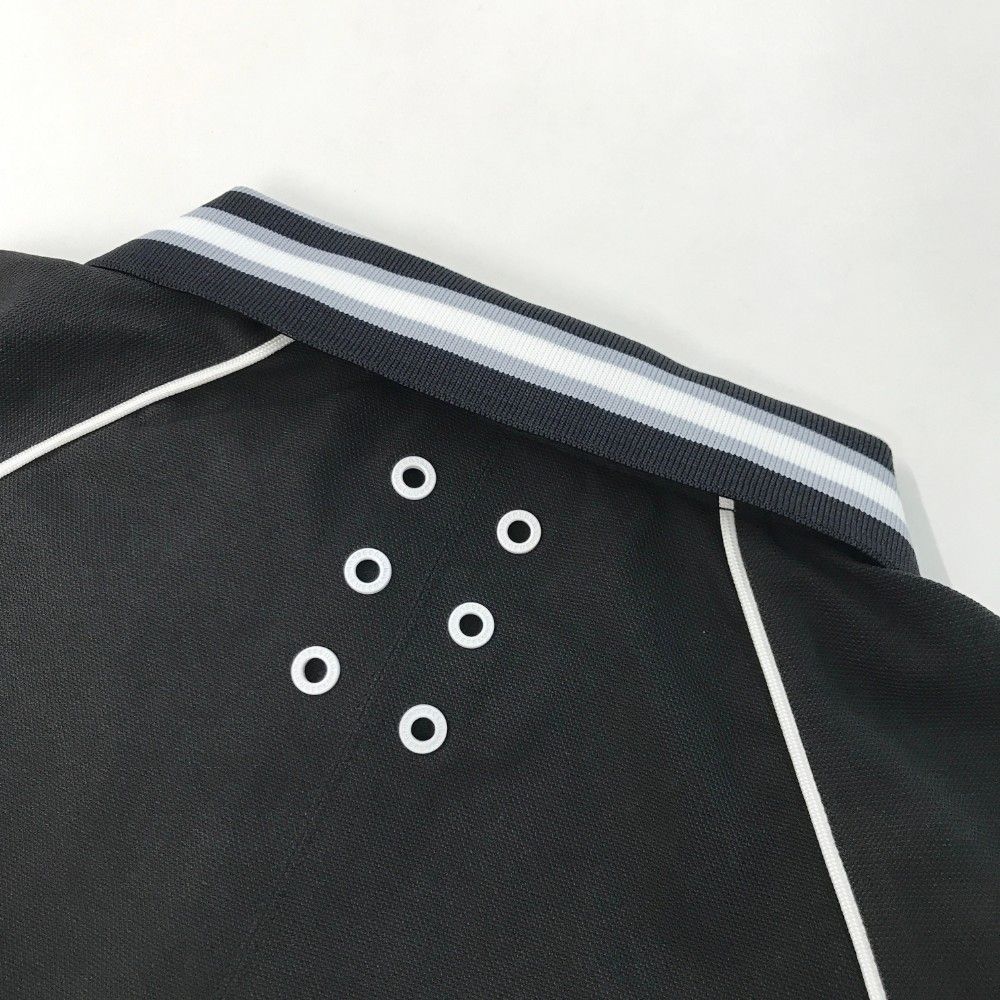 サイズ：4 RUSSELUNO ラッセルノ  半袖ポロシャツ ルチャ  ブラック系 [240101328294]# ゴルフウェア メンズ ストスト