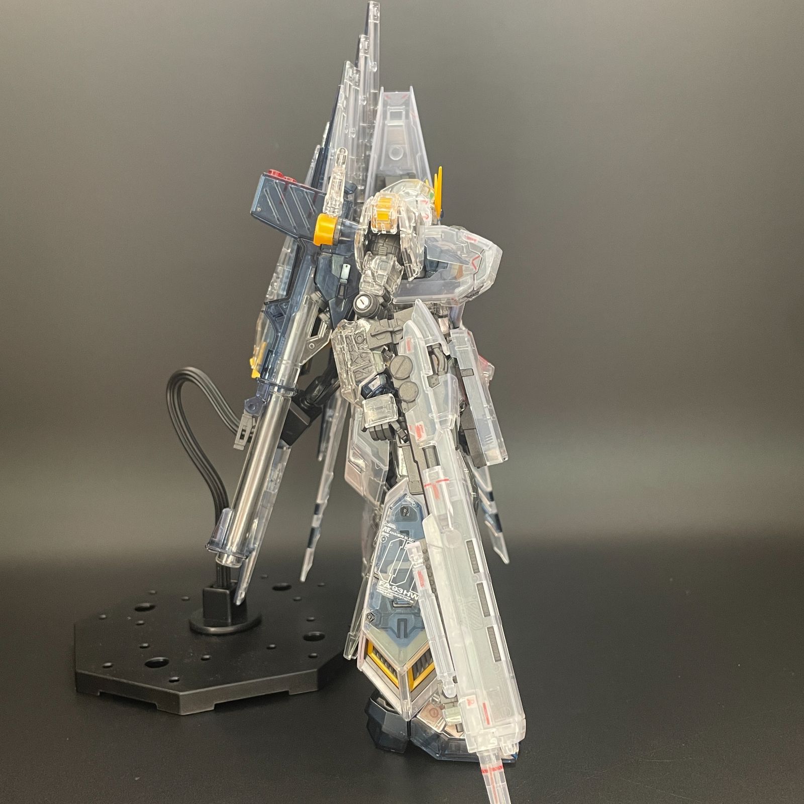 ガンプラ【中古品】 RG 1/144 νガンダムHWS [クリアカラー