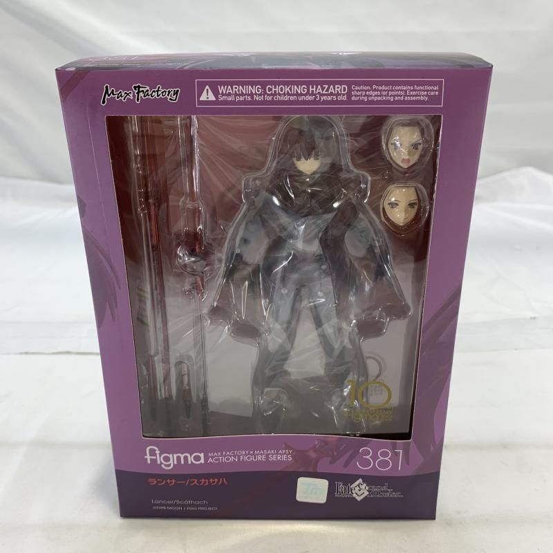 Figma 381 ランサー　スカサハ　フィギュア　未開封品 中古】未開封/箱傷み)MaxFactory figma 381 ランサー／スカサハ