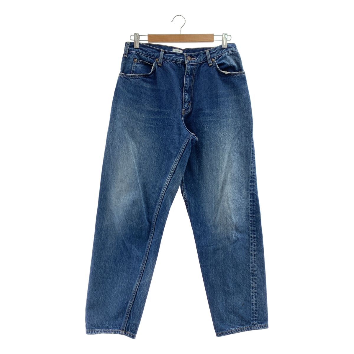 CIOTA シオタ Wide Tapered 5 Pocket Pants ワイドテーパード 5ポケット セルビッチ デニムパンツ 32 インディゴ メンズ