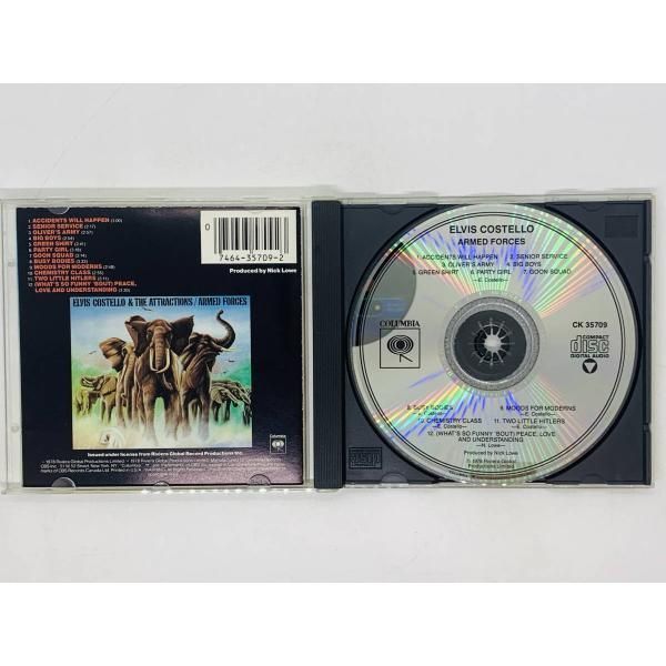 CD ELVIS COSTELLO / ARMED FORCES . エルビス・コステロ