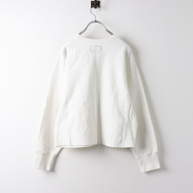 Ron Herman - 本日まで【ロンハーマン】Cut Off Sweat Shirt XS ホワイト ロンハーマンヴィンテージ RH Vintage Ron Herman Cutoff Sweat