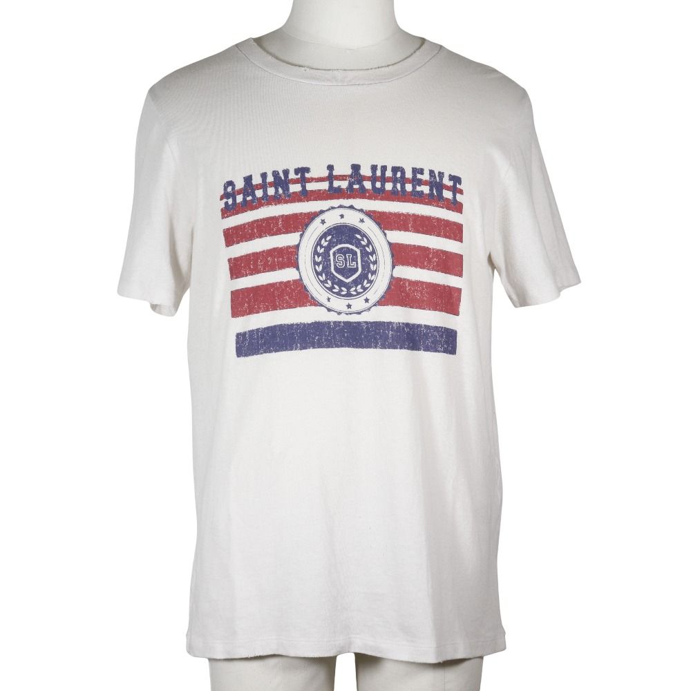SAINT LAURENT PARIS サンローランパリ コットン ユニセックス 半袖Ｔシャツ