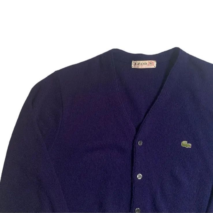 IZOD LACOSTE アクリルカーディガン　あいみょん あいみょん着同ガチファン勢向けIZODラコステ糸巻きタグ