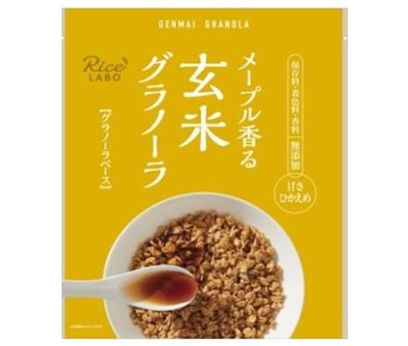 幸福米穀 メープル香る玄米グラノーラ グラノーラベース 250g×15袋入× 2ケース ｜ 一般食品 健康食品 シリアル 袋 甘さひかえめ